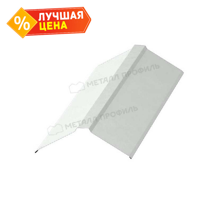 Планка конька плоского 150х150х2000 (VikingMP E-20-9005-0.5)